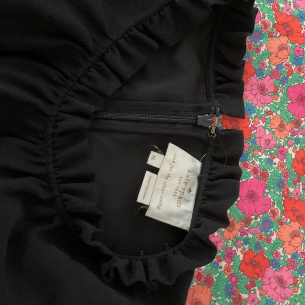 Kate Spade New York Ruffled Knee-Length Dress XL - Picture 8 of 10